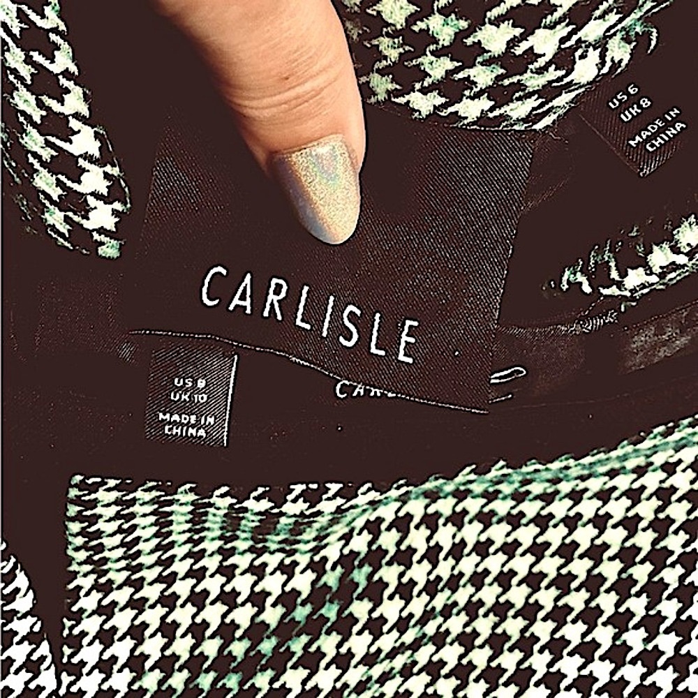 Carlisle Women’s Houndstooth Wool Business Suit - Picture 14 of 16